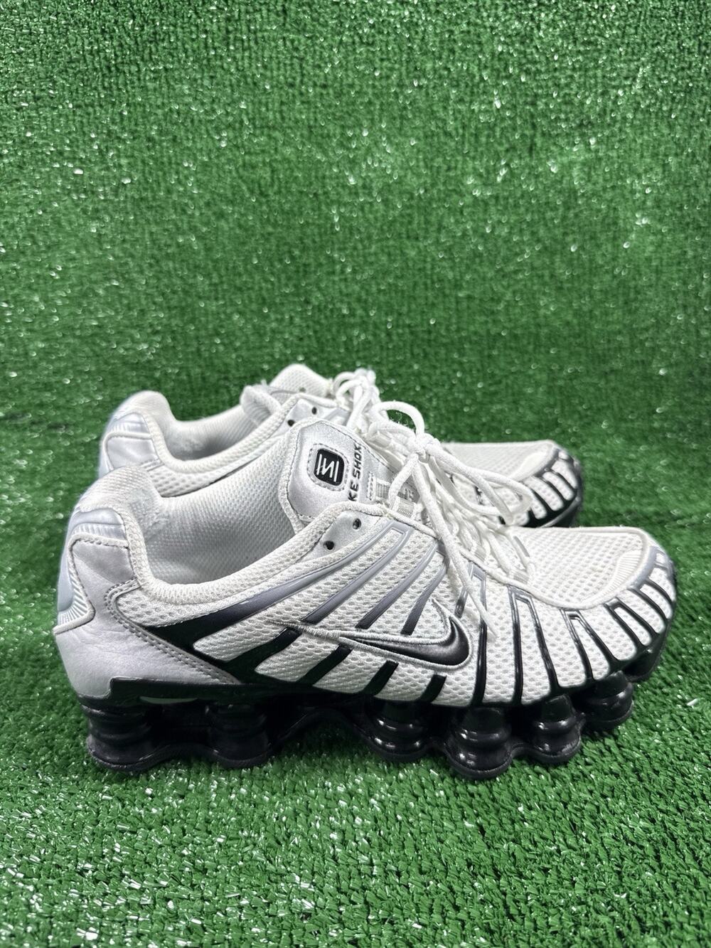 Nike Shox TL White Black Silver Women’s Size 7.5 Running Shoes HQ4049-001